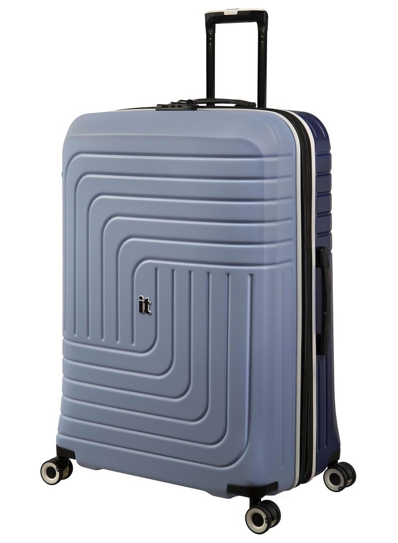 it luggage Convolved, Unisex ABS Material Hard Case Luggage, 8x360 degree Spinner Wheels Trolley, Expander Trolley Bag, TSA Type lock, 16-2880-08 - Cabin suitcase, Color Blue Sky