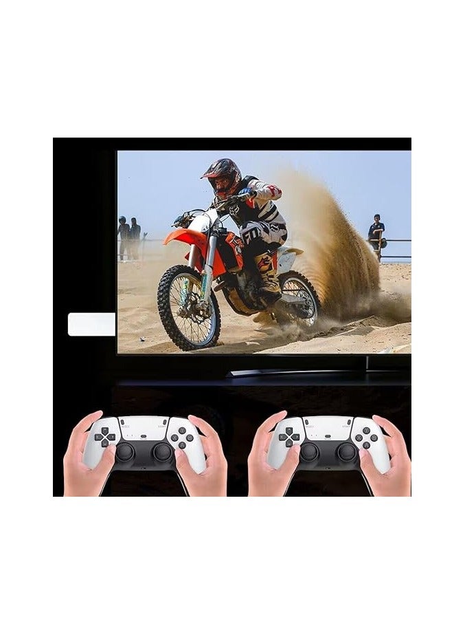 Portable M15 2.4G TV Video Game Console 2.4G Double Wireless Controller Gaming Stick 4K 20000 games 64GB Retro games For PS1/GBA
