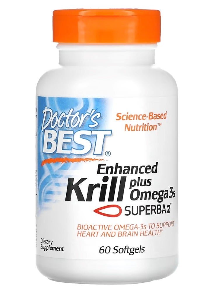 Enhanced Krill plus Omega 3s 400mg60S/G
