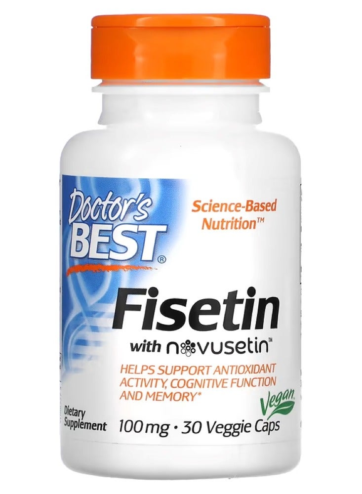 Fisetin featuring Novusetin™ 100MG30VC