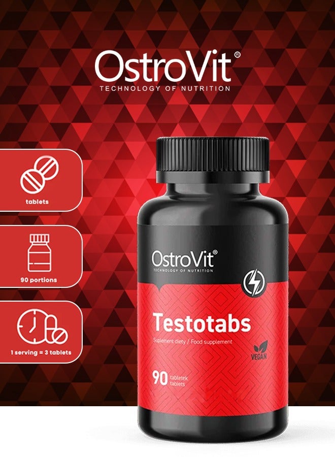 Testotabs 90 Tabs Vegan