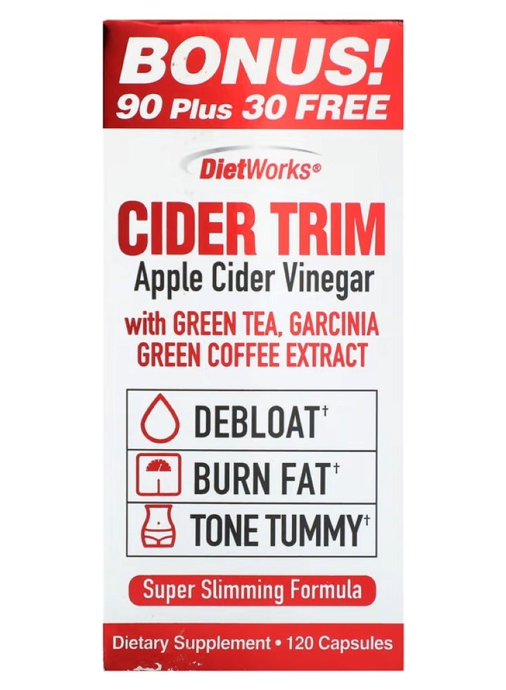 apple cider vinegar - 90 capsules