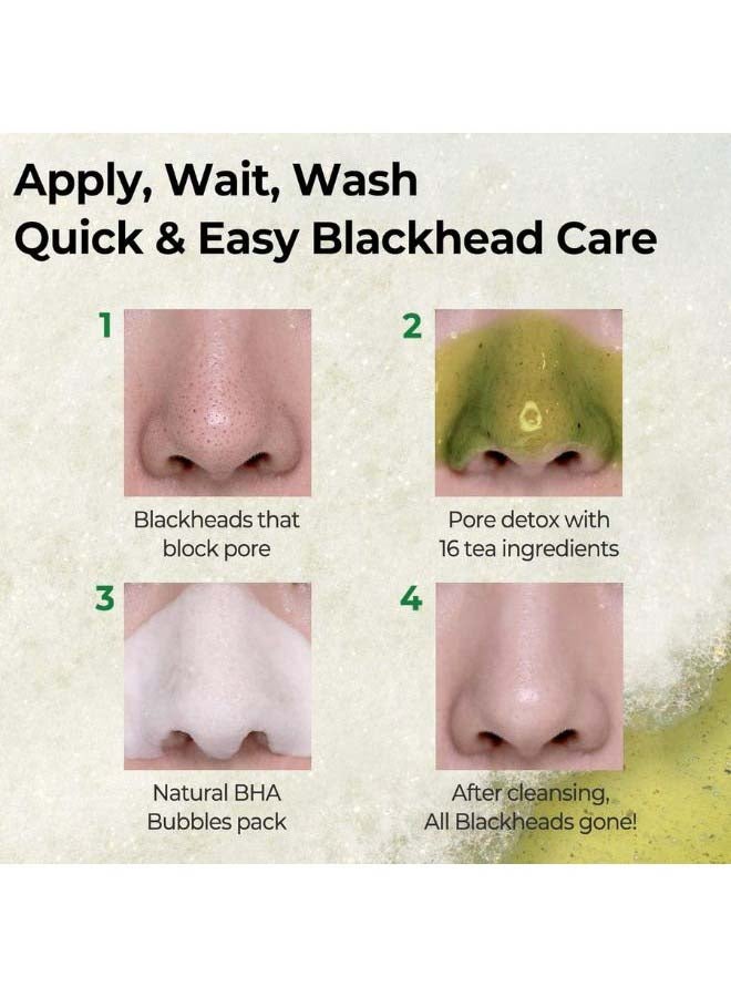Bye Bye Blackhead 30 Days Miracle Green Tea Tox Bubble Cleanser, 4.23 Oz Packaging May Vary 120grams