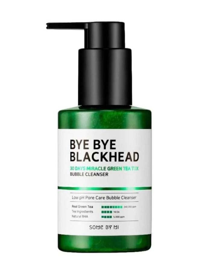 Bye Bye Blackhead 30 Days Miracle Green Tea Tox Bubble Cleanser, 4.23 Oz Packaging May Vary 120grams