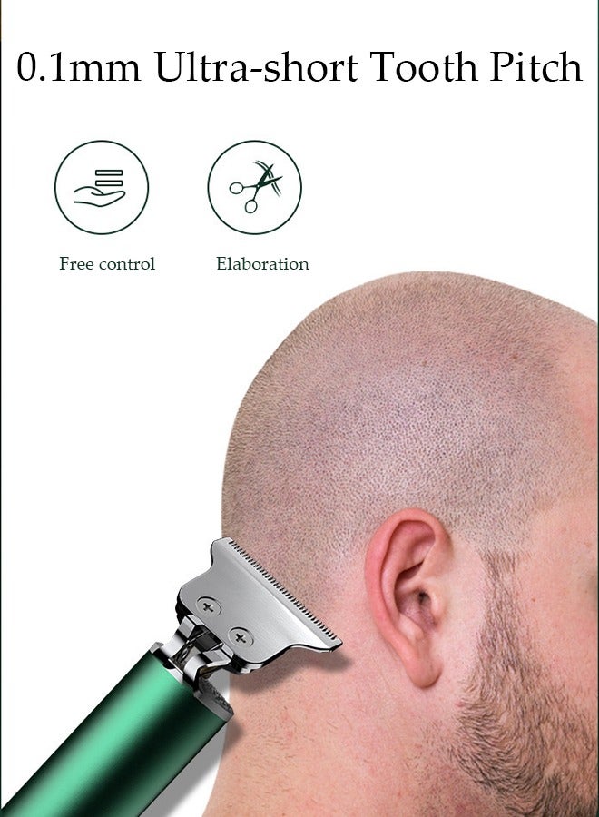 Smart Hair Clippers Electric with 3 Kinds of Positioning Combs Turbo Motor Hair Cutting Kit Pro Mens Clippers for LED Display Cordless Rechargeable Hair Trimmer Set Professional Barbers Grooming Kit
