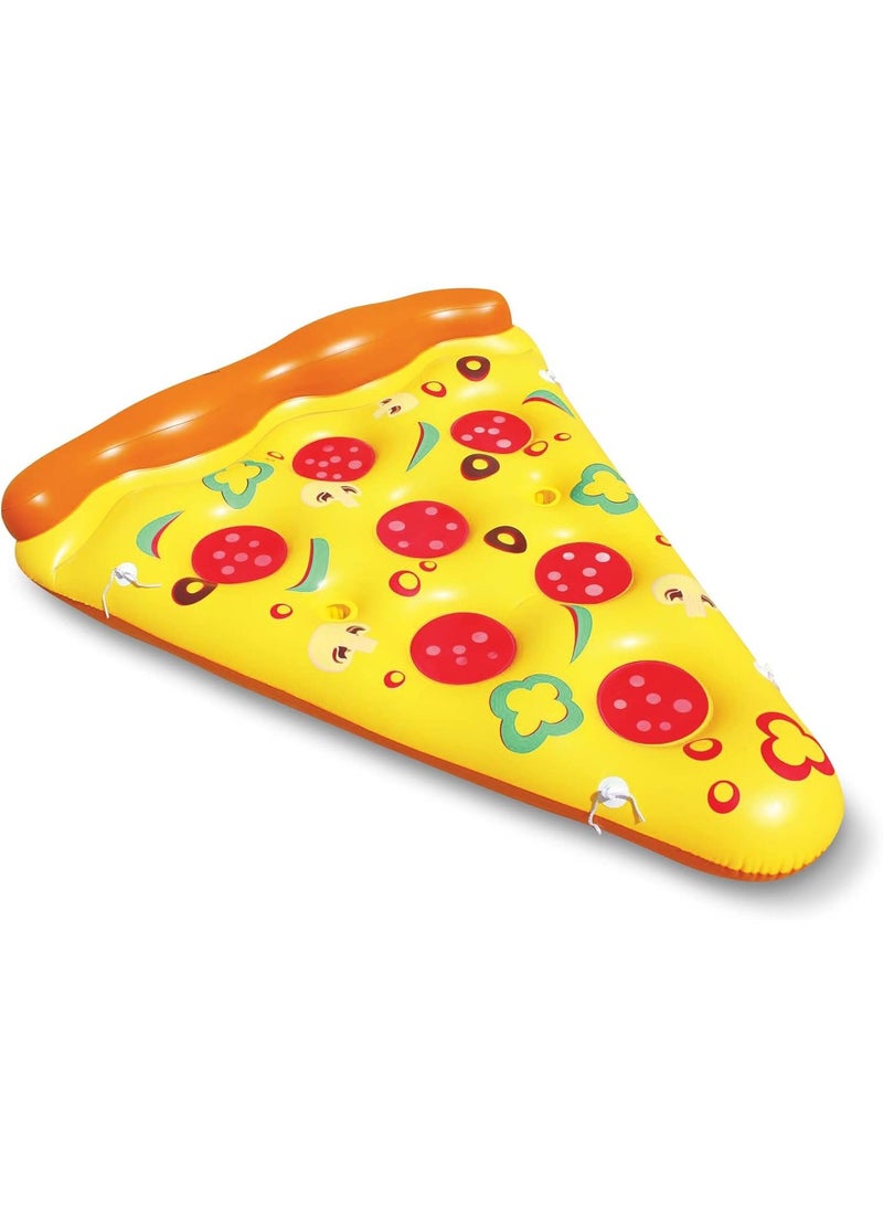 179*149*28cm Water Inflatable Pizza Floating Bed
