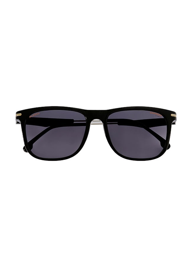 Men's UV Protection Rectangular Sunglasses - Carrera 276/S/N Black Millimeter - Lens Size: 55 Mm