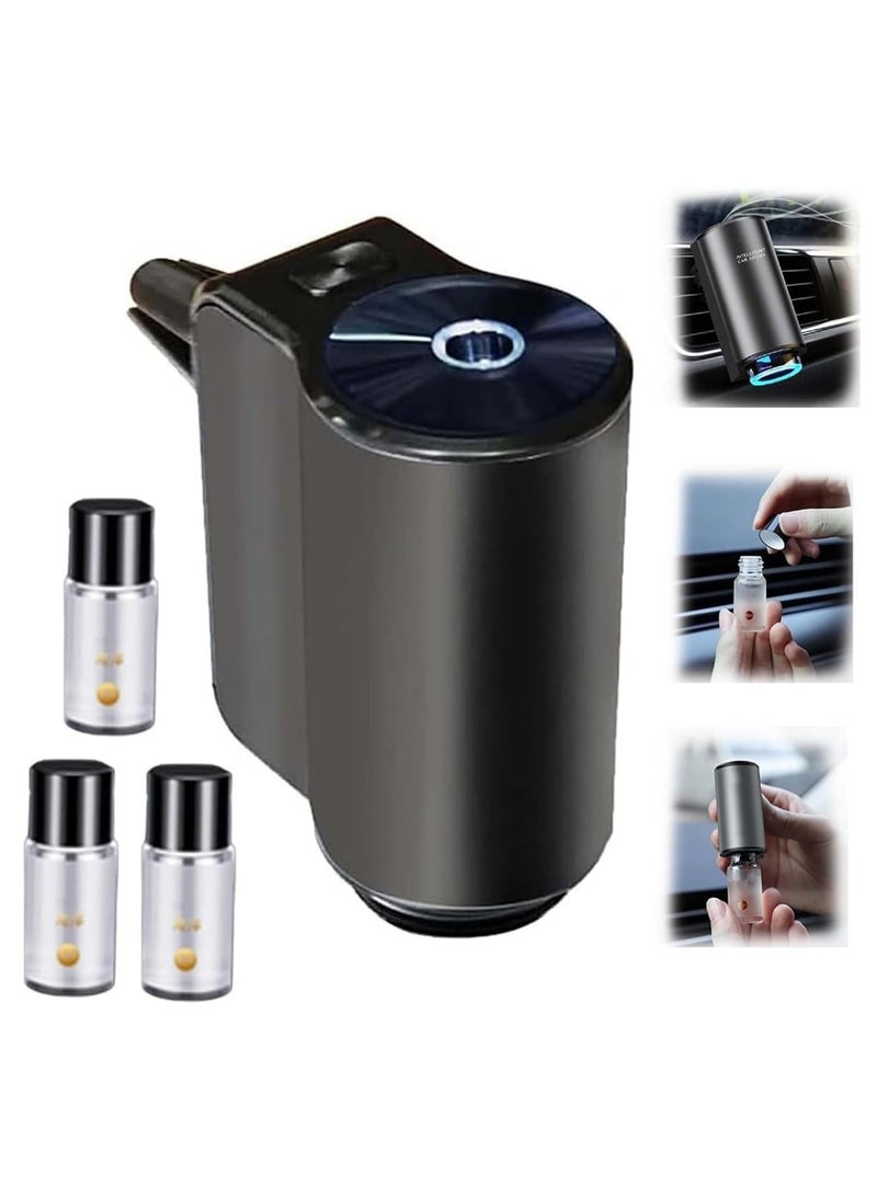Smart Car Air Freshener with Three Adjustable, Intelligent Car Aroma, Smart Car Aromatherapy Diffuser,Ultrasonic Atomizer