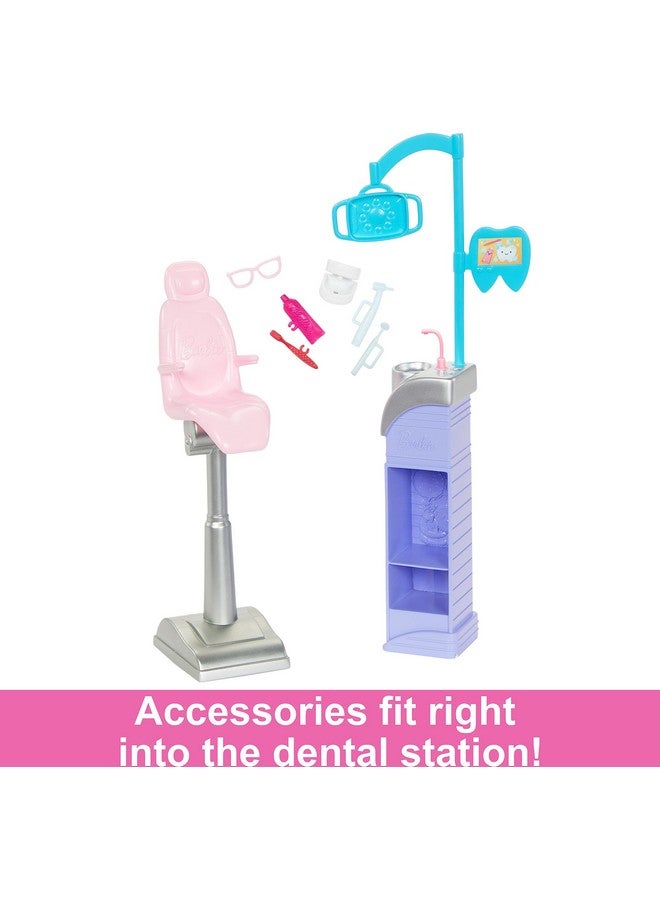 Barbie Careers Blonde Dentist Doll And Playset With Accessories Medical Doctor Set Barbie Toys
