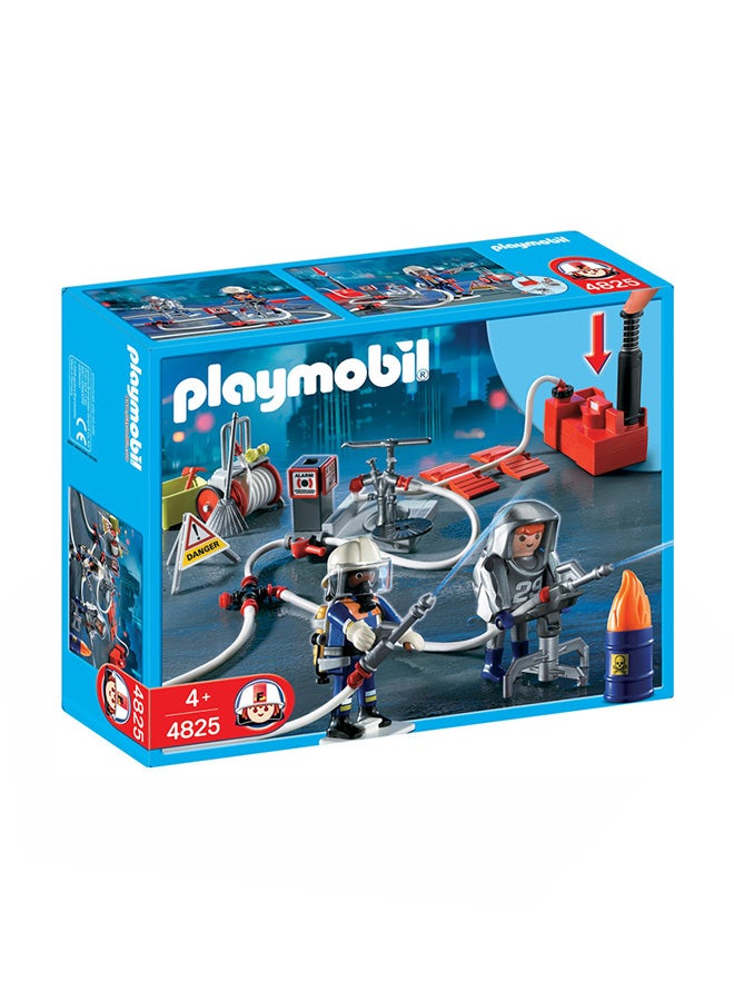 Firefighters With Water Pump Playset