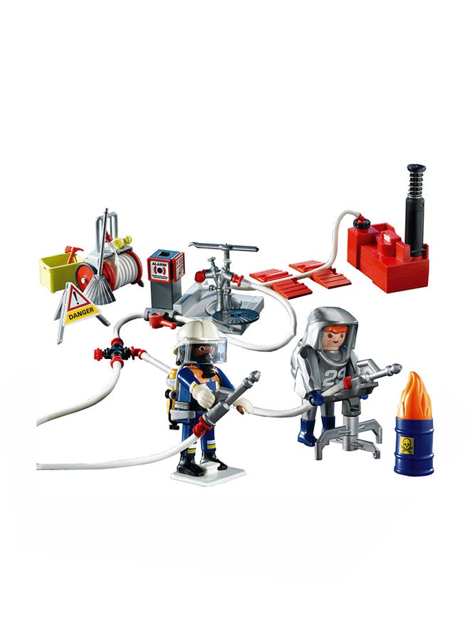 Firefighters With Water Pump Playset