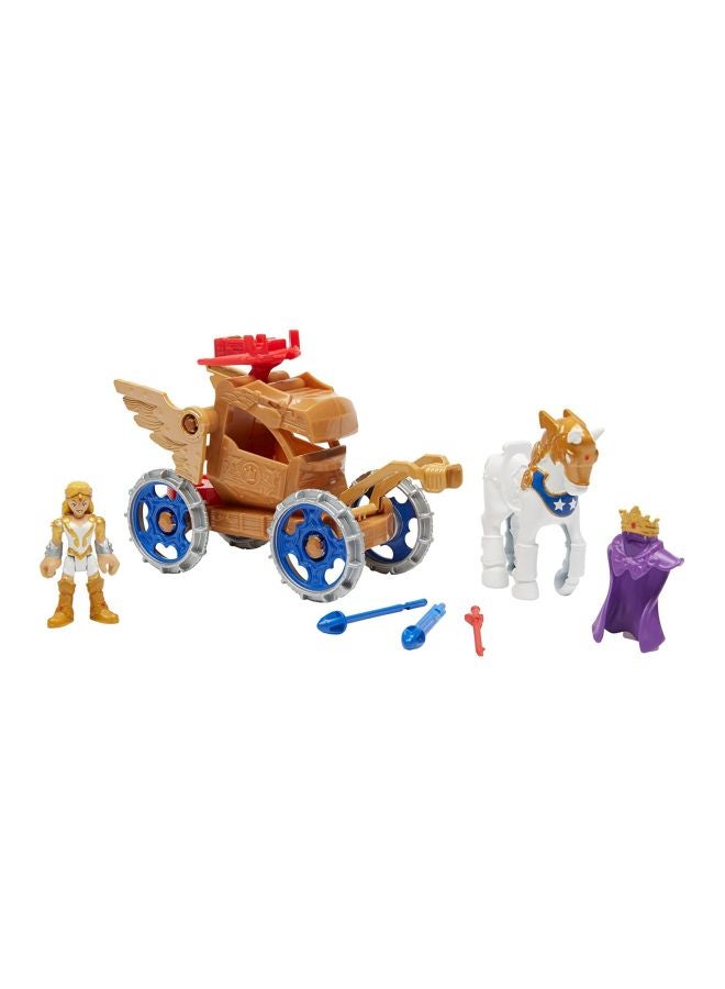 7-Piece Hippolyta And Battle Chariot Playset FFY50