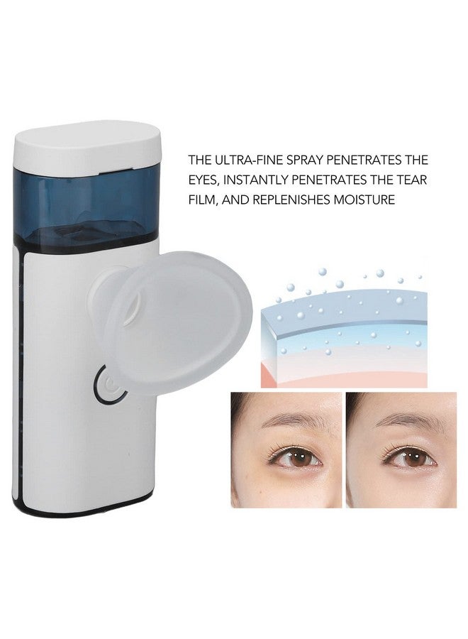 Eye Nebulizer Facial Steamer Nano Face Mister Rechargeable Moisturizing Eye Sprayer Water Replenishment Facial Beauty Instrument For Face Moisturizing Eye Fatigue Relief