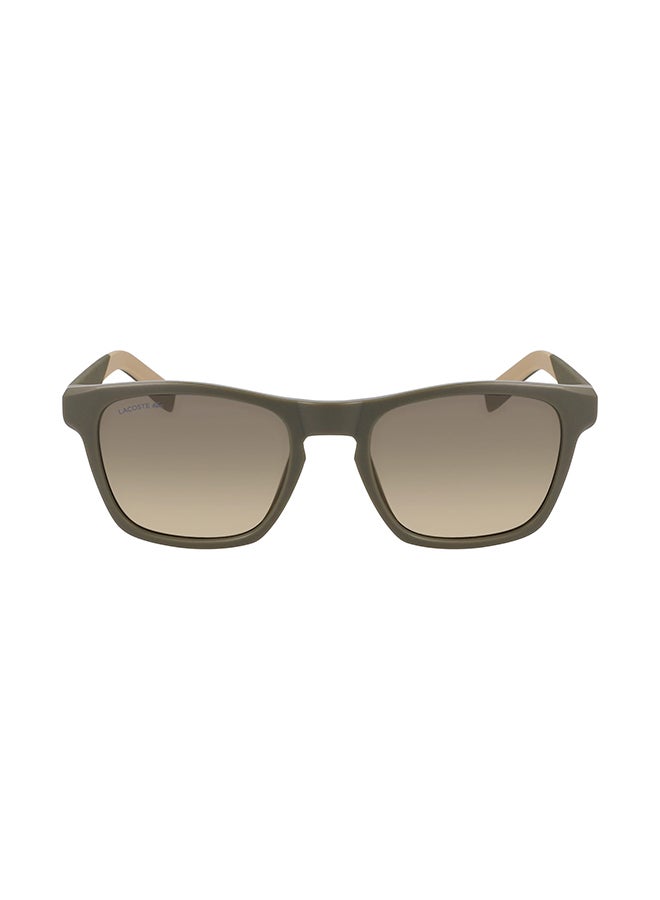 Men's UV Protection Rectangular Sunglasses - L6018S-201-5320 - Lens Size: 53 Mm