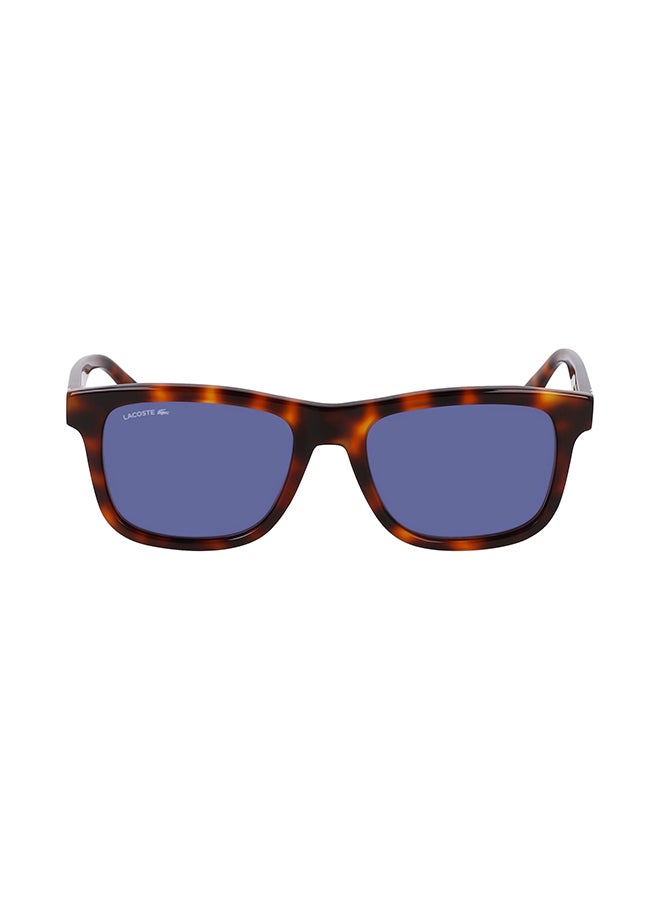 Men's UV Protection Rectangular Sunglasses - L6014S-214-5519 - Lens Size: 55 Mm