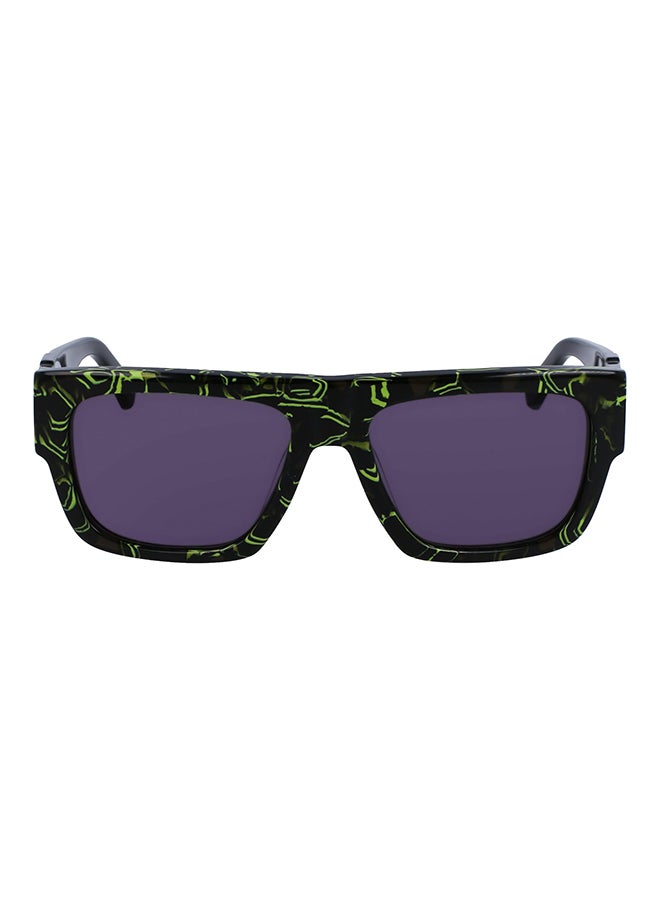 Men's UV Protection Rectangular Sunglasses - CKJ23654S-079-5617 - Lens Size: 56 Mm