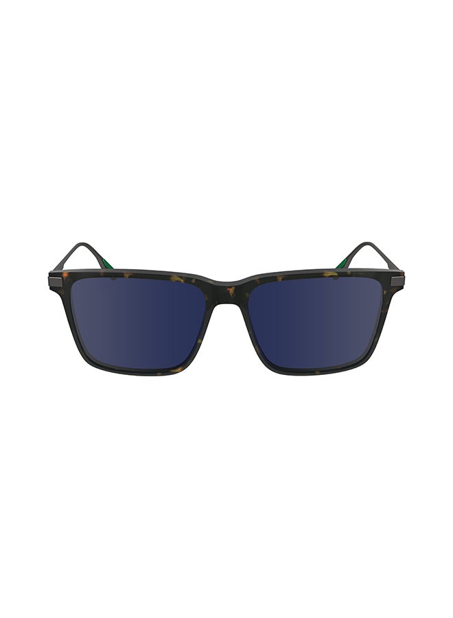 Men's UV Protection Rectangular Sunglasses - L6017S-230-5517 - Lens Size: 55 Mm