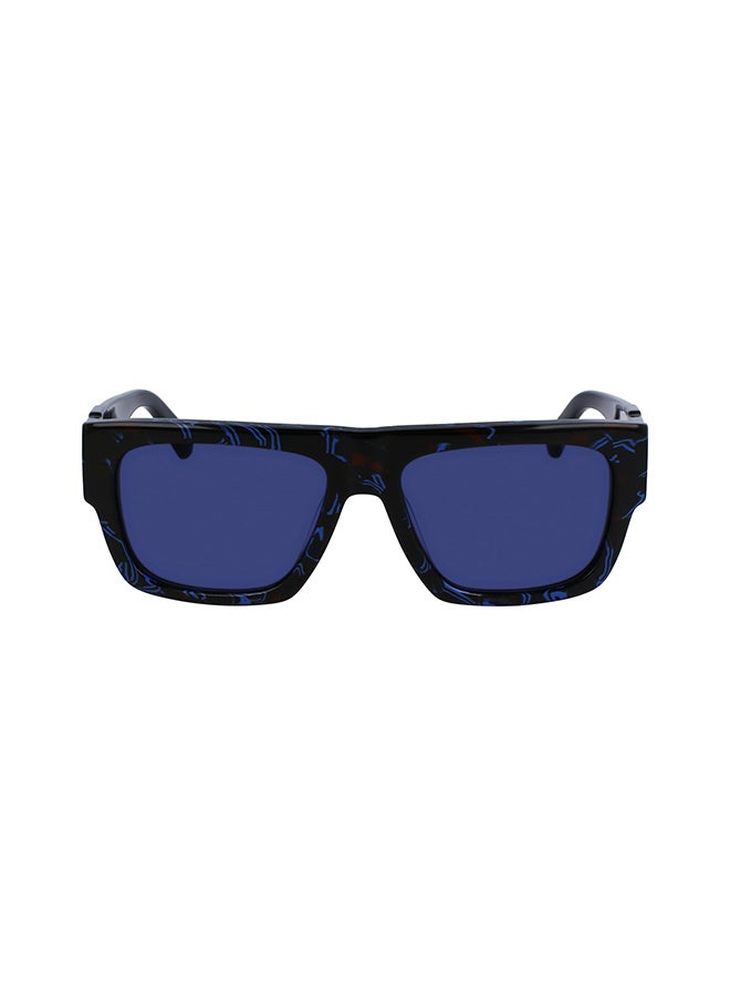 Men's UV Protection Rectangular Sunglasses - CKJ23654S-400-5617 - Lens Size: 56 Mm
