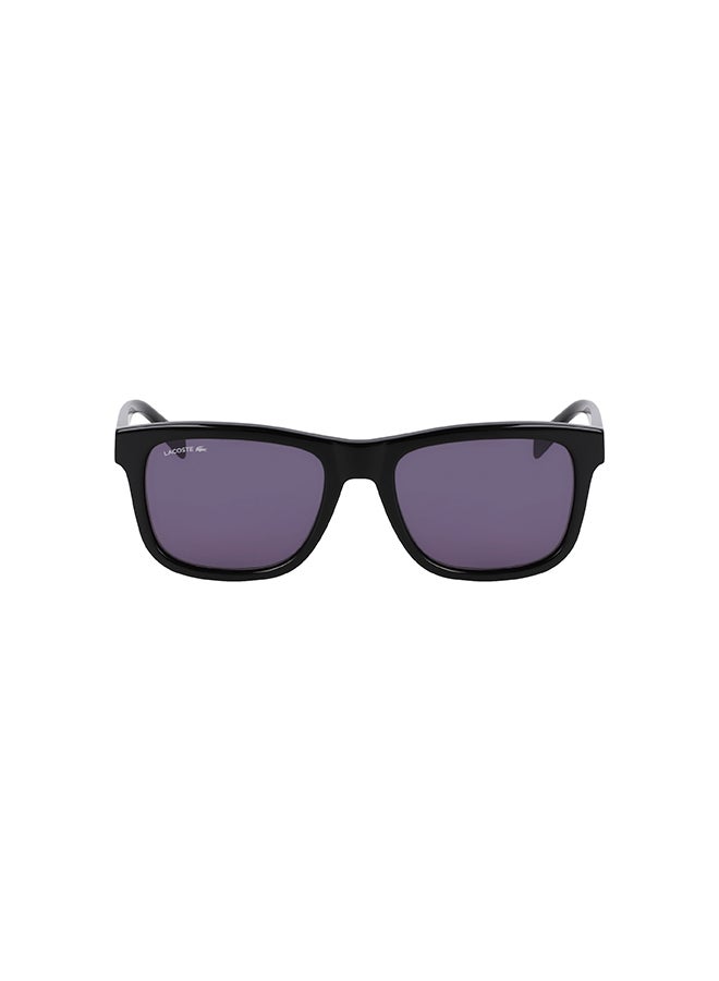 Men's UV Protection Rectangular Sunglasses - L6014S-001-5519 - Lens Size: 55 Mm
