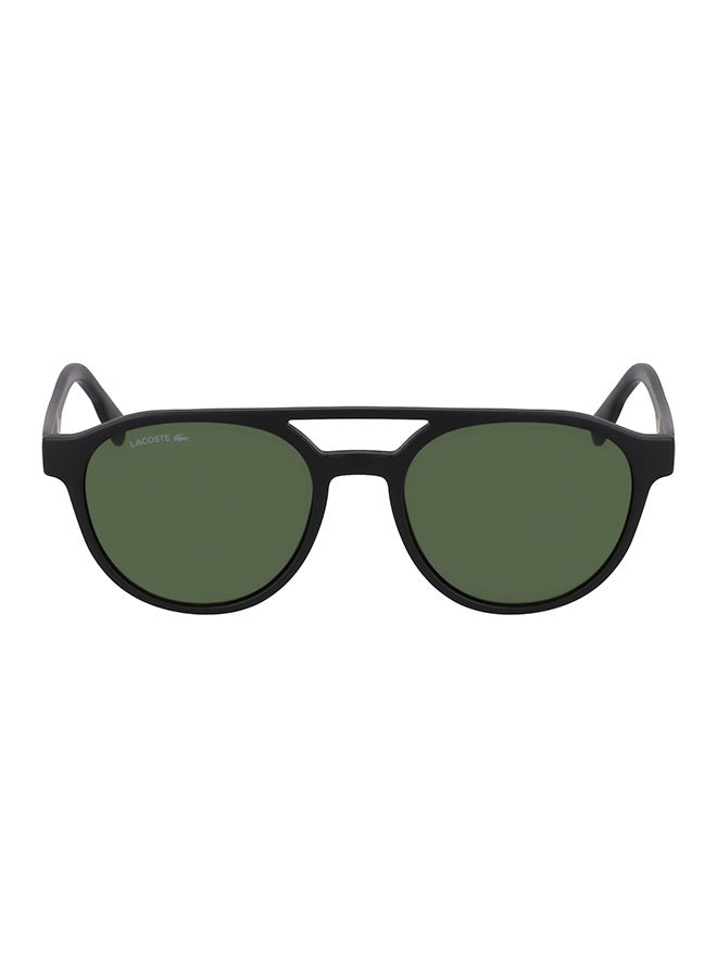 Men's UV Protection Oval Sunglasses - L6008S-002-5319 - Lens Size: 53 Mm