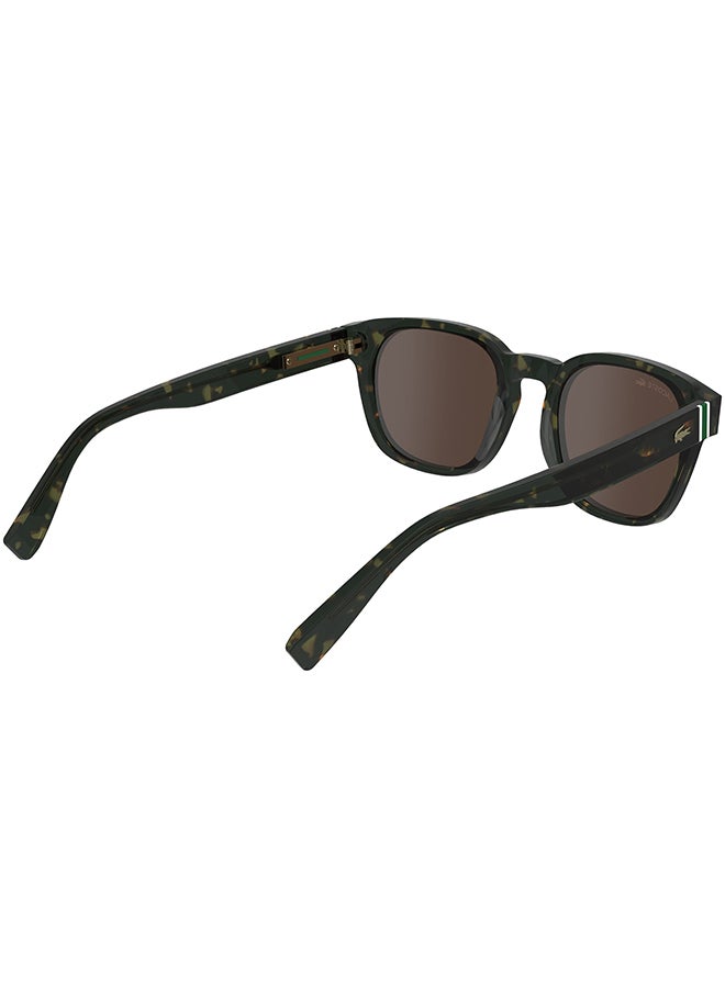 Unisex UV Protection Rectangular Sunglasses - L6015S-230-4922 - Lens Size: 49 Mm