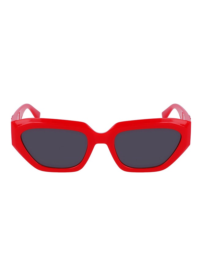 Unisex UV Protection Rectangular Sunglasses - CKJ23652S-600-5419 - Lens Size: 54 Mm
