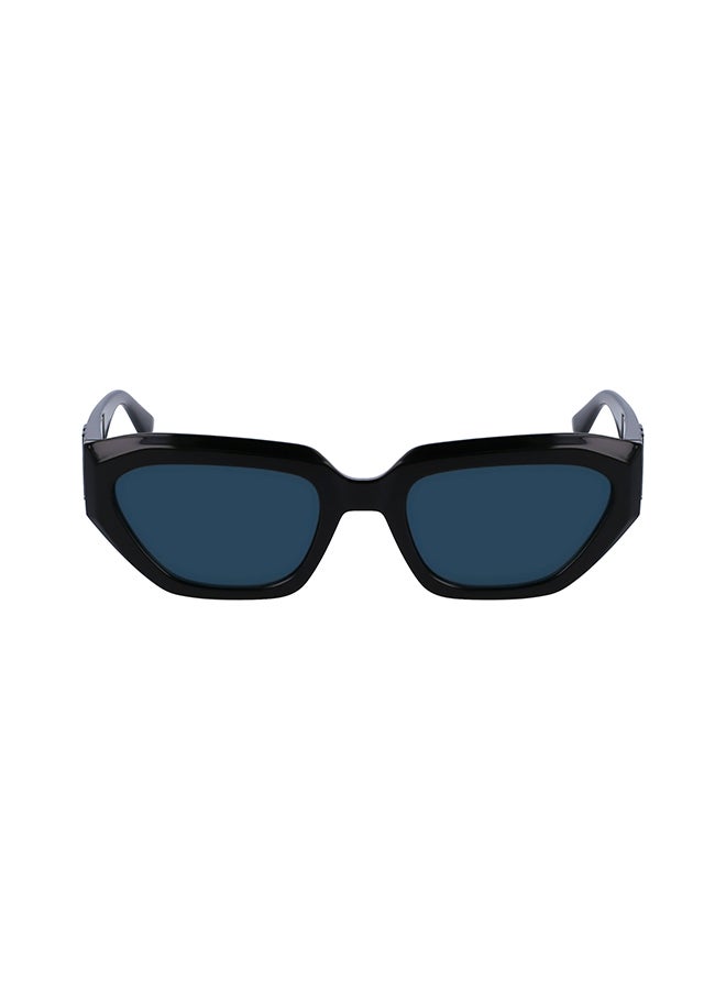 Unisex UV Protection Rectangular Sunglasses - CKJ23652S-001-5419 - Lens Size: 54 Mm