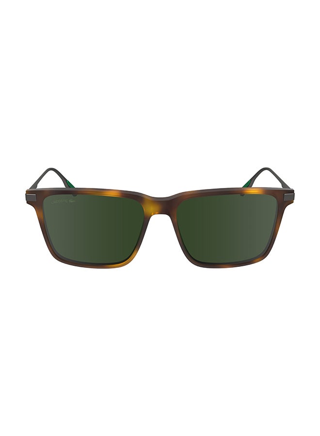 Men's UV Protection Rectangular Sunglasses - L6017S-214-5517 - Lens Size: 55 Mm