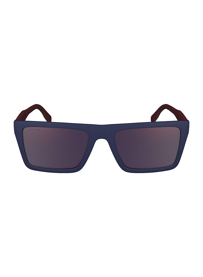 Men's UV Protection Rectangular Sunglasses - L6009S-424-5619 - Lens Size: 56 Mm