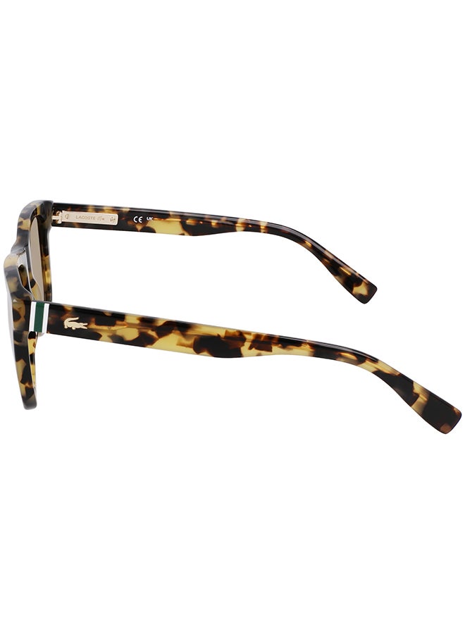 Men's UV Protection Rectangular Sunglasses - L6014S-220-5519 - Lens Size: 55 Mm