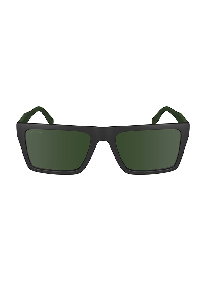Men's UV Protection Rectangular Sunglasses - L6009S-002-5619 - Lens Size: 56 Mm