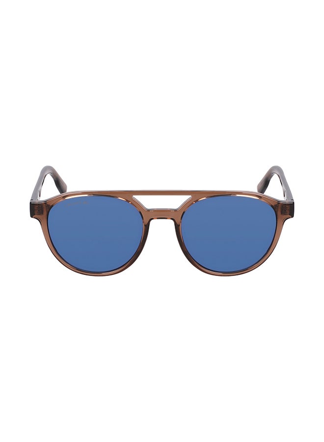 Men's UV Protection Oval Sunglasses - L6008S-210-5319 - Lens Size: 53 Mm