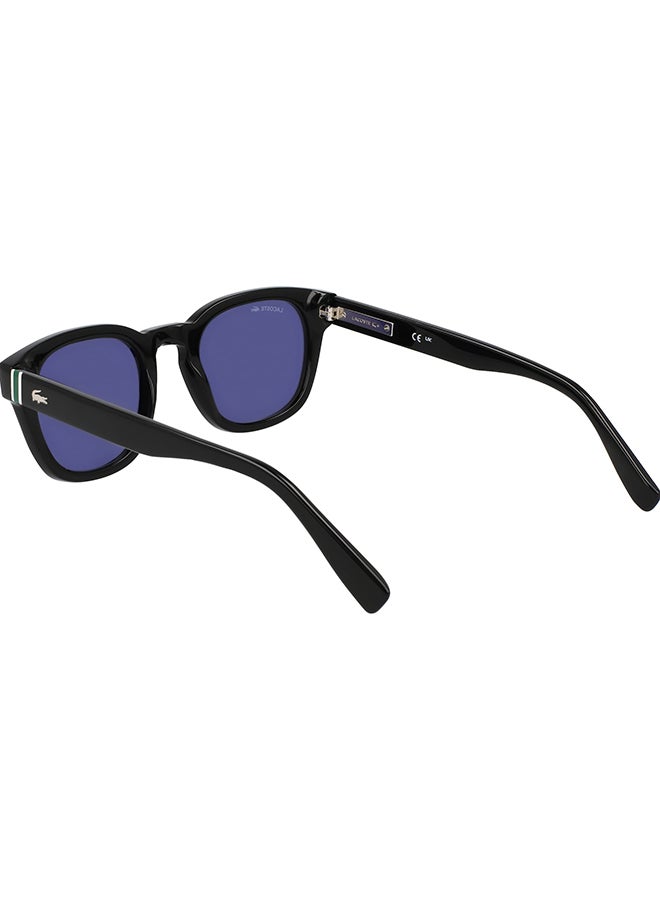 Unisex UV Protection Rectangular Sunglasses - L6015S-001-4922 - Lens Size: 49 Mm