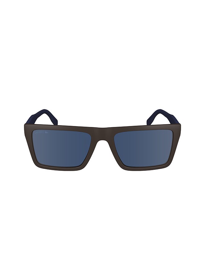 Men's UV Protection Rectangular Sunglasses - L6009S-210-5619 - Lens Size: 56 Mm