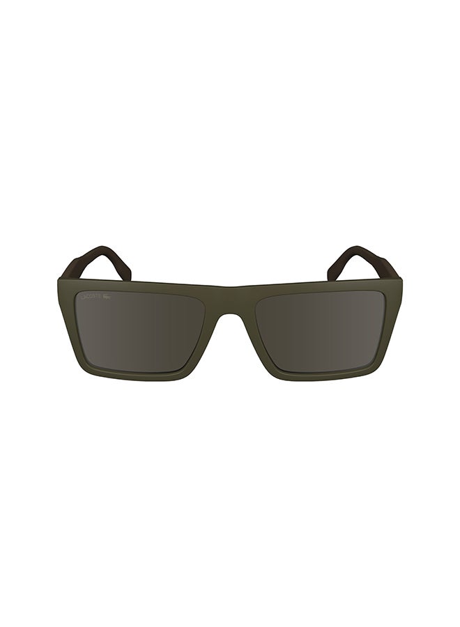 Men's UV Protection Rectangular Sunglasses - L6009S-275-5619 - Lens Size: 56 Mm