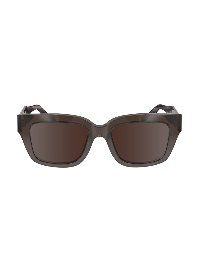 Women's UV Protection Rectangular Sunglasses - CK23540S-260-5118 - Lens Size: 51 Mm