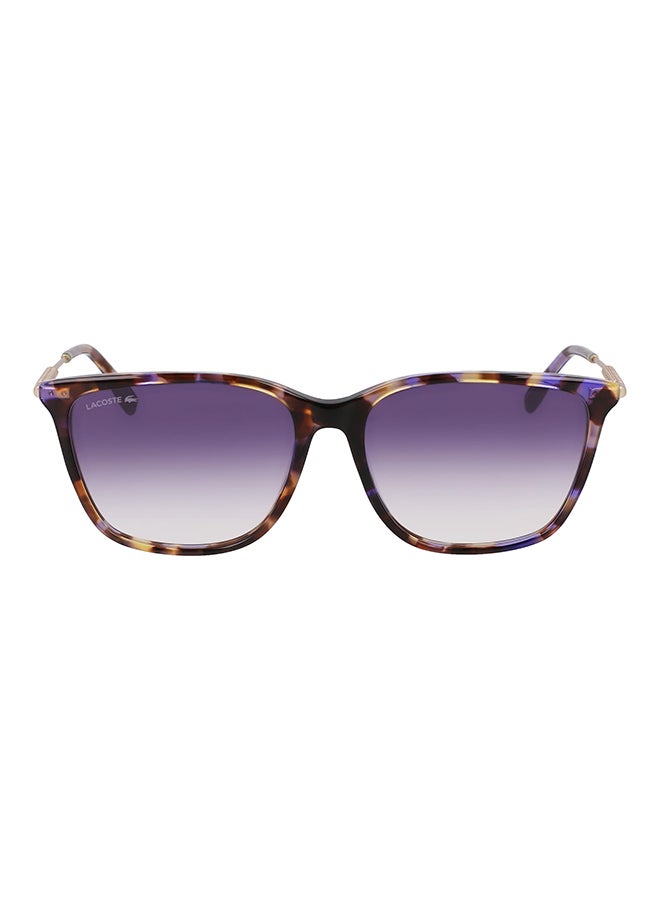 Women's UV Protection Rectangular Sunglasses - L6016S-219-5716 - Lens Size: 57 Mm