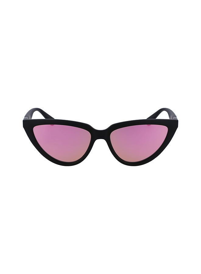 Women's UV Protection Cat Eye Sunglasses - CKJ23658S-002-5616 - Lens Size: 56 Mm