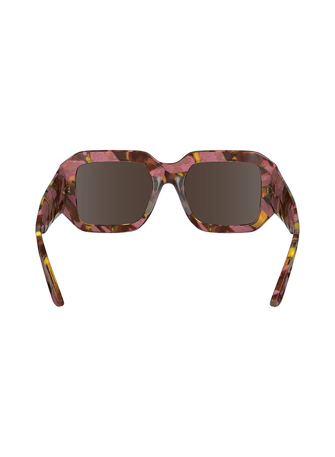 Women's UV Protection Rectangular Sunglasses - CK23536S-663-5419 - Lens Size: 54 Mm