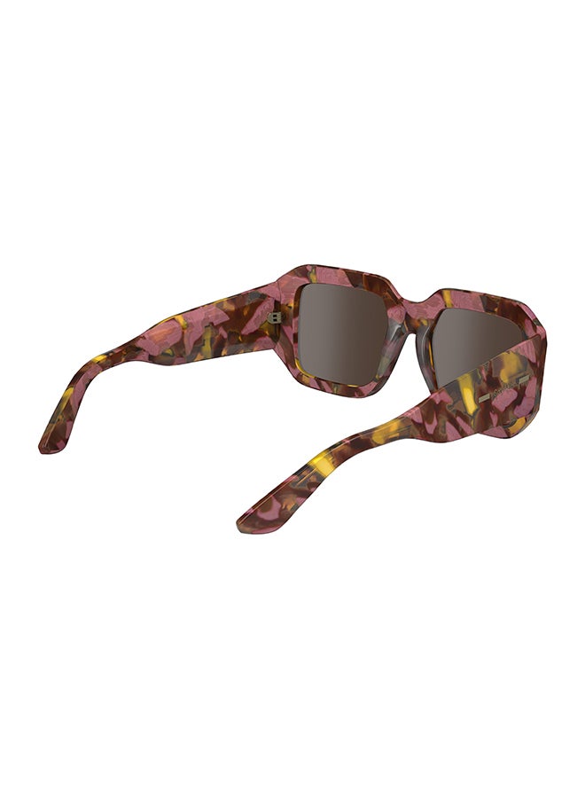 Women's UV Protection Rectangular Sunglasses - CK23536S-663-5419 - Lens Size: 54 Mm
