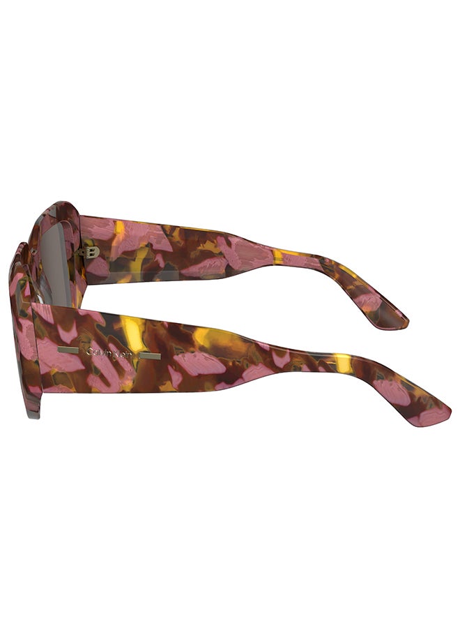 Women's UV Protection Rectangular Sunglasses - CK23536S-663-5419 - Lens Size: 54 Mm