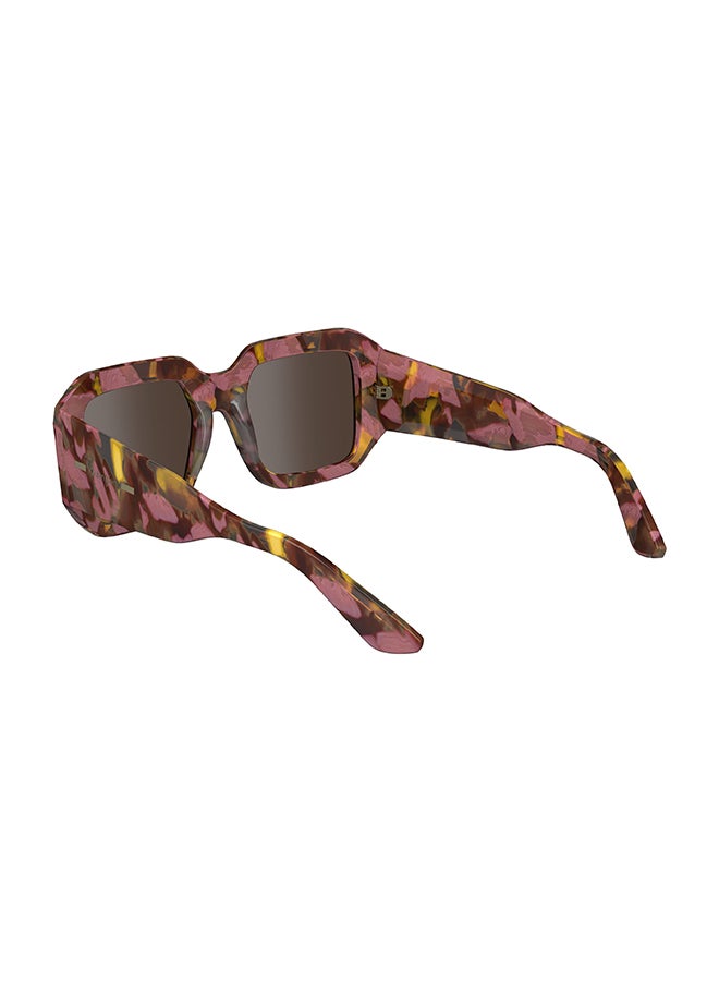 Women's UV Protection Rectangular Sunglasses - CK23536S-663-5419 - Lens Size: 54 Mm