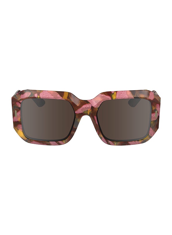 Women's UV Protection Rectangular Sunglasses - CK23536S-663-5419 - Lens Size: 54 Mm