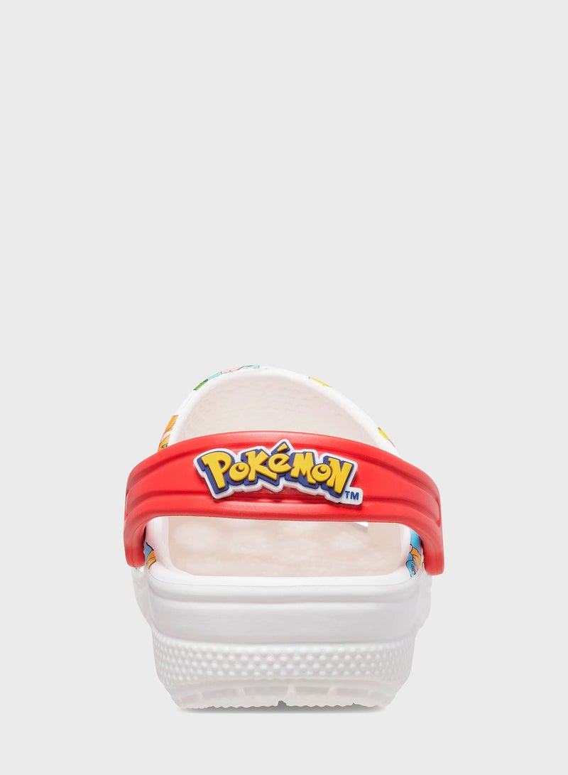 Kids Pokemon Classic Clog Sandals