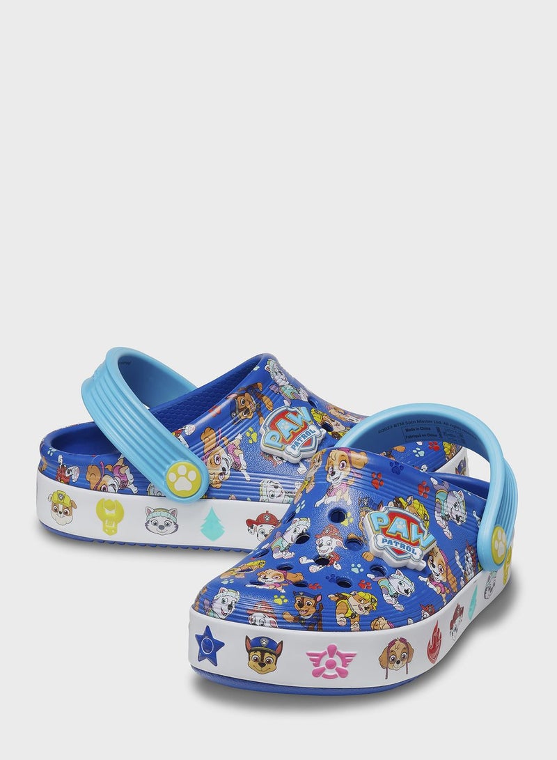 Kids Paw Patrol Off Court Clog Sandals