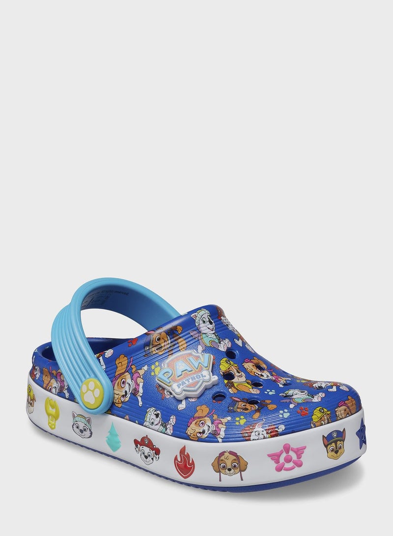 Kids Paw Patrol Off Court Clog Sandals