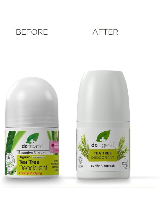 Tea Tree Roll-On Deodorant 50ml