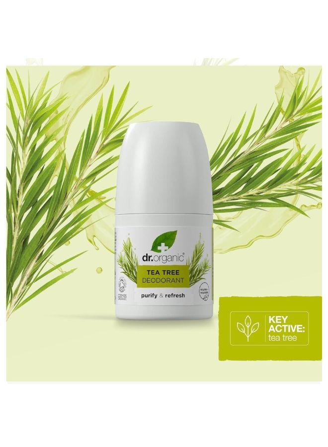 Tea Tree Roll-On Deodorant 50ml