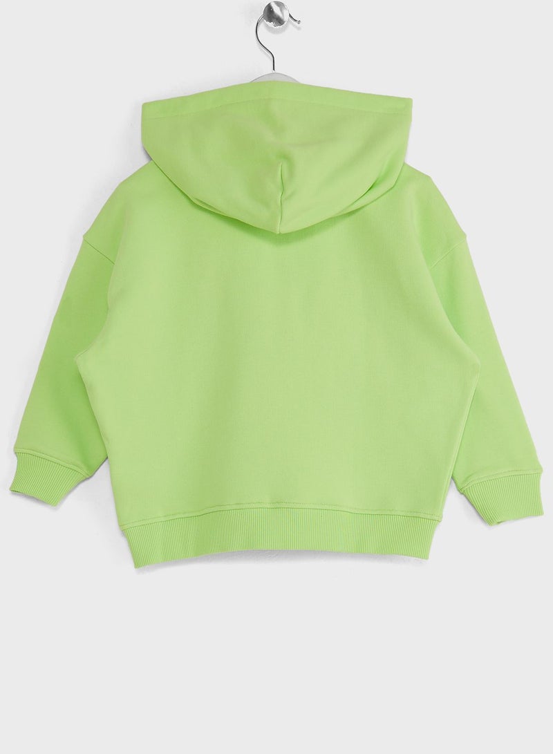 Kids Zip Through Hoodie