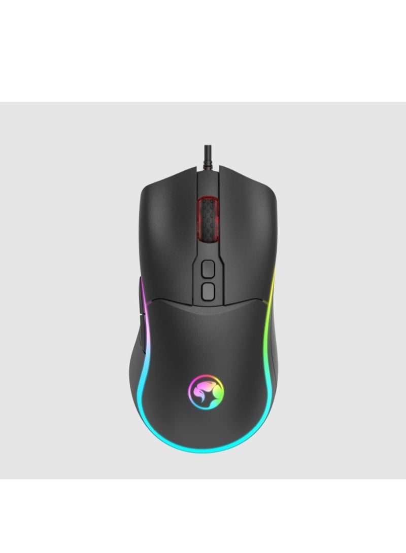 MARVO M358 Wired Gaming Mouse with RGB Back light